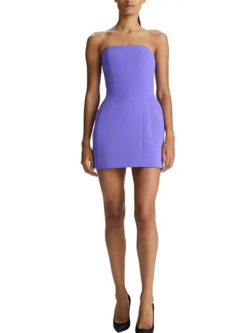 ALC Bustier Strapless Royal Blue Mini Dress